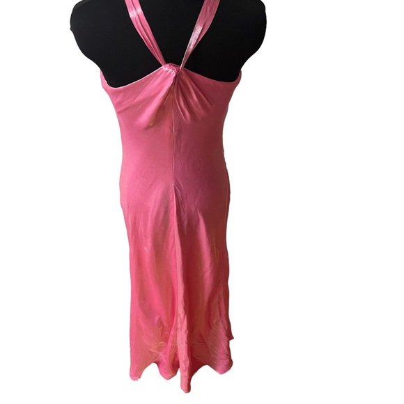 Pink prom dress vintage Cache size 4 absolutely stunning dress see video! - Picture 5 of 16